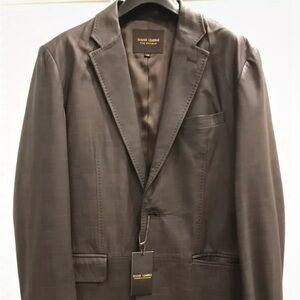 Designer leather jacket